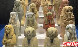 "Gizemli Firavun TutAnkhAmun'un Hazineleri" sergisi İstanbul Akvaryum'da açıldı