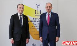 TBMM Başkanı Kurtulmuş, Finlandiya Meclis Başkanı Halla-aho ve Çekya Senato Başkanı Vystrcil ile görüştü