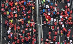 45. İstanbul Maratonundan enstantaneler
