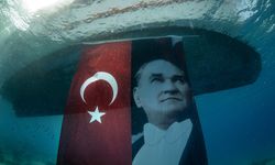 Atatürk’ün ebediyete intikalinin 85'inci yıl dönümüne özel dalış