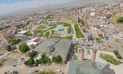 Erzurum'un tarihi mekanları FPV dron ile görüntülendi