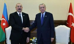 Cumhurbaşkanı Erdoğan ile  Azerbaycan Cumhurbaşkanı Aliyev görüştü