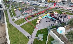 Erzurum'da yapımı tamamlanan 1072 Saltuklu Millet Bahçesi açıldı
