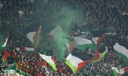 Celtic maçında yasağa rağmen Filistin bayraklarının açılması bekleniyor