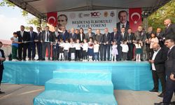 Kahramanmaraş Pazarcık Beşiktaş İlkokulu'nun açılış töreni gerçekleşti