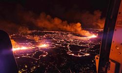 İzlanda'nın Reykjanes Yarımadası'nda yanardağ patlaması