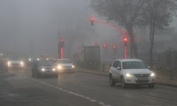 Edirne ve Tekirdağ'da yoğun sis etkili oluyor