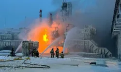 St. Petersburg'daki gaz terminalinde patlama