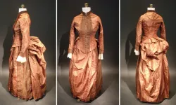 Vintage elbise, 19. yüzyıl hava durumu şifresini ortaya çıkardı