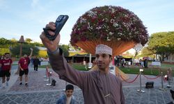 Dünyanın en büyük doğal buketi Doha'da sergileniyor