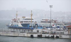 Çanakkale'de Kabatepe-Gökçeada hattında bazı feribot seferleri iptal edildi
