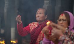 Nepal'de Shree Panchami Festivali