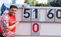 Milli para atlet Muhammed Khalvandi, Mersin'de dünya rekoru kırdı