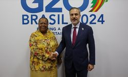 Bakan Fidan, Brezilya'da Güney Afrika Uluslararası İlişkiler ve İşbirliği Bakanı Pandor ile görüştü