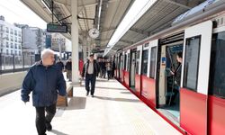 Sirkeci-Kazlıçeşme Raylı Sistem Hattı'nı bir haftada 80 bin 446 kişi kullandı
