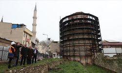 Makedon Kulesi'nde ikinci etap restorasyon çalışmaları sürüyor