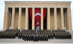 Büyük önder Atatürk'ün Kara Harp Okulu'na girişinin 125'inci yıl dönümü