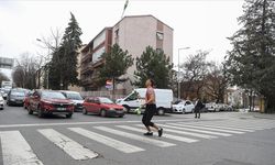 Ankara trafiğine jonglör molası