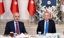 Cumhurbaşkanı Erdoğan, TBMM Başkanı Kurtulmuş'un Meclis'te verdiği iftara katıldı
