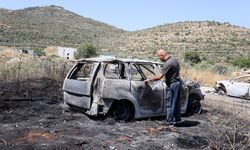 Yasa dışı Yahudi yerleşimciler, Batı Şeria'da bir evi taşladı, bir aracı ateşe verdi