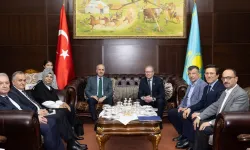 TBMM Başkanı Kurtulmuş, Kazakistan'a geldi