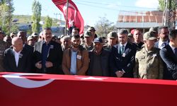 Şehit Piyade Sözleşmeli Onbaşı Recep Kabala, Erzurum'da son yolculuğuna uğurlandı