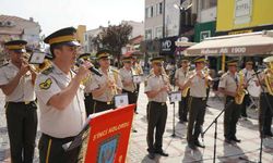 Edirne'de askeri bando konser verdi