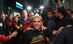 Şampiyon Galatasaray, İstanbul'a geldi