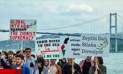 AK Parti Gençlik Kolları, 60'tan fazla üniversitede Filistin'e destek eylemleri yaptı