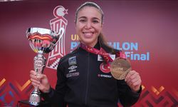 İlke Özyüksel'den "olimpiyat madalyası provası"