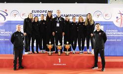 Türkiye, Avrupa Tekvando Şampiyonası'nda birinci oldu