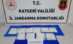 Kayseri'de 1 kilo 150 gram sentetik uyuşturucu ele geçirildi