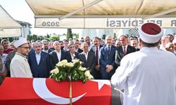 Ahmet Nur Çebi'nin babası Yaşar Kaptan Çebi son yolculuğuna uğurlandı