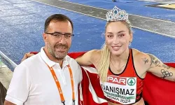 Milli atlet Tuğba Danışmaz, Avrupa Şampiyonası'nda gümüş madalya kazandı