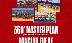 Hentbolda '360' Master Plan Projesi'nin ilk yılı, şenlikler ile tamamlandı