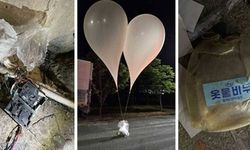 Kuzey Kore, Güney Kore'ye 310 "çöp balonu" balonu daha gönderdi