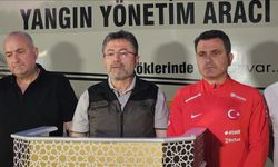 Tarım ve Orman Bakanı Yumaklı: Gece görüş helikopteriyle yangına mücadeleye devam etmiş olacağız