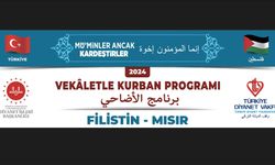 Türkiye Diyanet Vakfı, 36 bin 750 bağışçının kurban hissesini Filistinlilere ulaştıracak