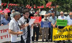 İsrail'in Gazze'ye yönelik saldırıları Sakarya'da protesto edildi