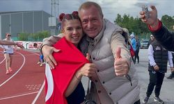 Özel sporcu Esra Bayrak, Avrupa şampiyonu oldu