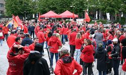 Brüksel'de "kemer sıkma" politikaları protesto edildi