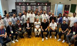 TFF Başkanı Büyükekşi ve yöneticiler, basın mensuplarıyla buluştu