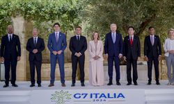 İtalya'daki G7 Zirvesi'nde liderler ilk gün oturumlarını tamamladı