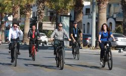 Bisiklet tutkunları Çeşme’de pedal basacak