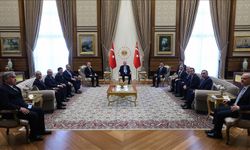 Cumhurbaşkanı Erdoğan, Azerbaycan ve Özbekistanlı bakanları kabul etti