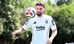 Orkun Kökçü, Beşiktaş formasıyla ilk idmanına çıktı