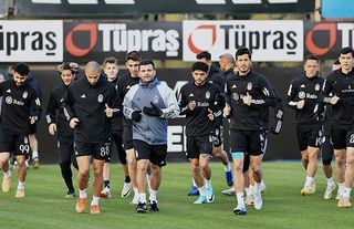 Beşiktaş'ta Lugano maçı hazırlıkları