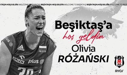 Beşiktaş, Polonyalı smaçör Olivia Rozanski'yi kadrosuna kattı