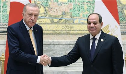 Cumhurbaşkanı Erdoğan, Mısır Cumhurbaşkanı Sisi ile görüştü