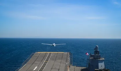 Bayraktar TB3 SİHA'dan TCG Anadolu'ya başarılı 6 sorti
